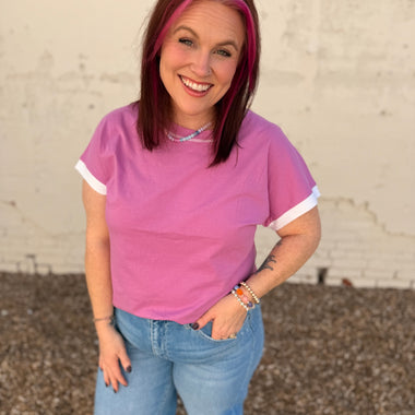 Laurel Two Tone Tee