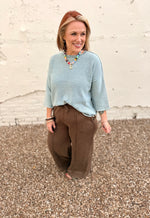 Lindsey Boxy Knit Top
