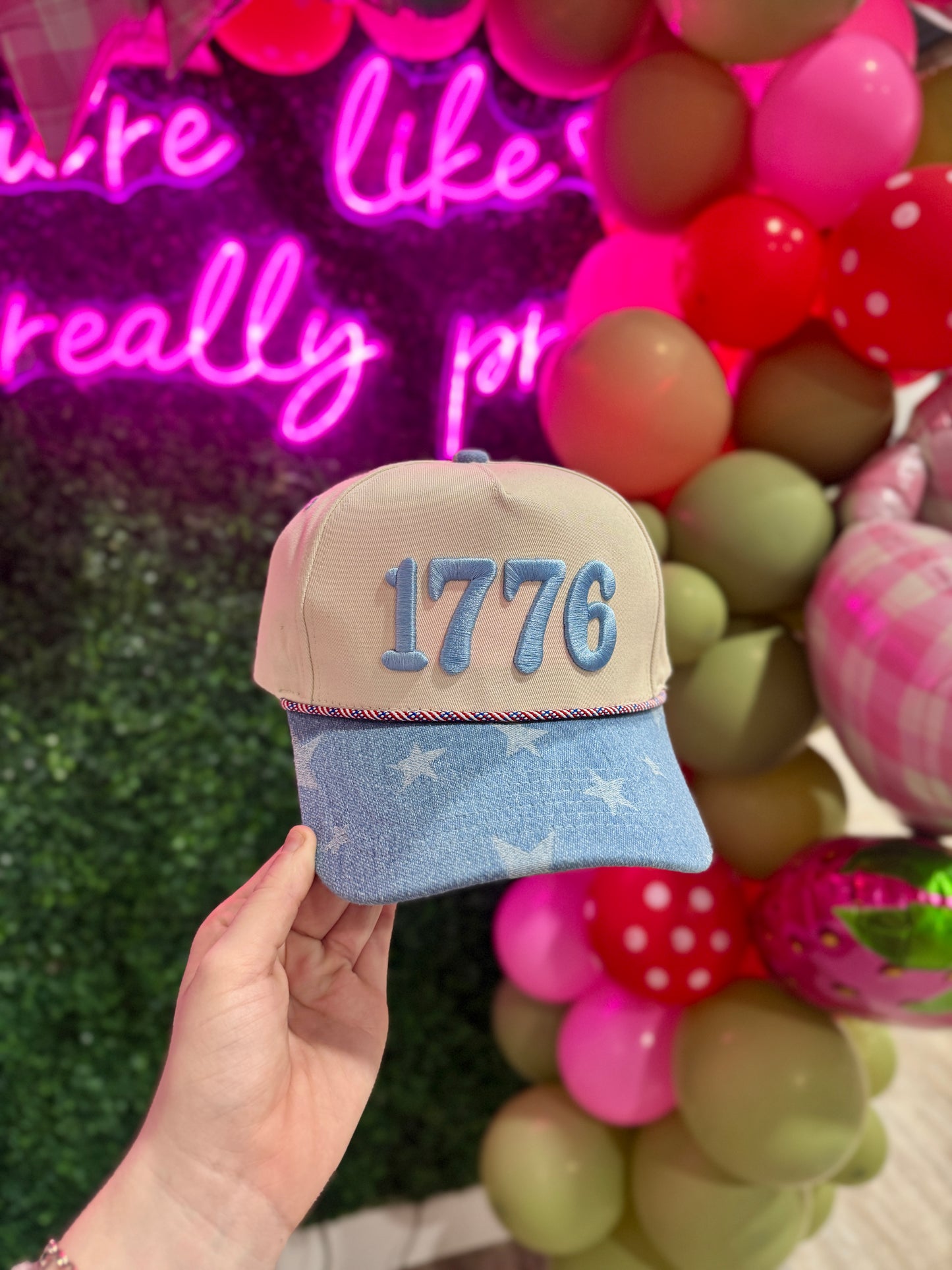 1776 Embroidered Hat