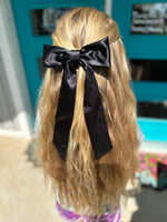 Alligator Clip in Silk Bows