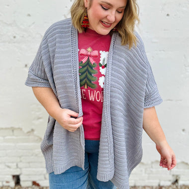 Oversized Knit Cardigan