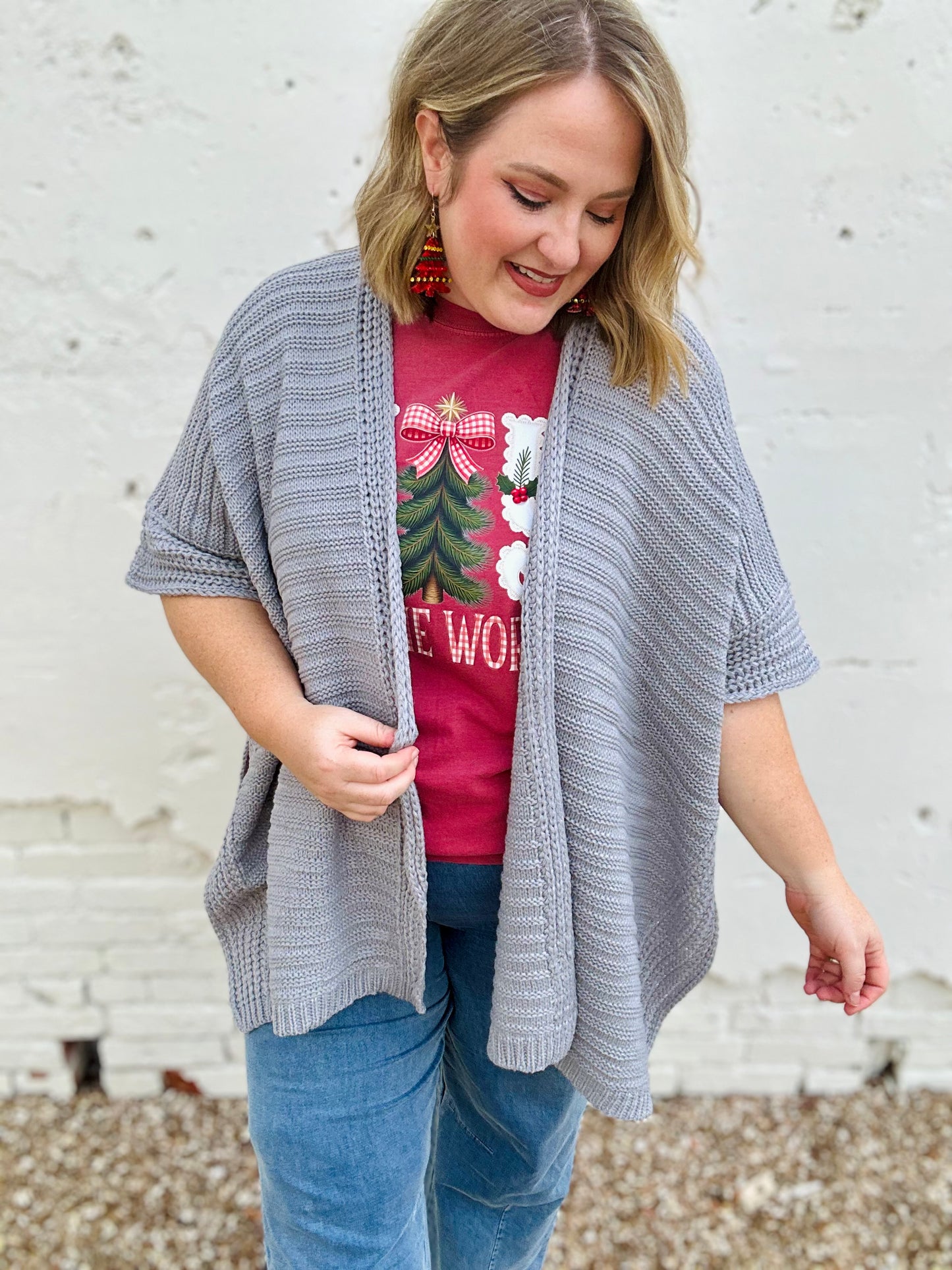 Oversized Knit Cardigan