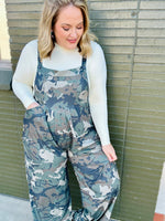 Camo Overall Jumpsuit (Pre-Order)
