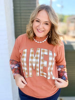 Amen Plaid Tee on Yam