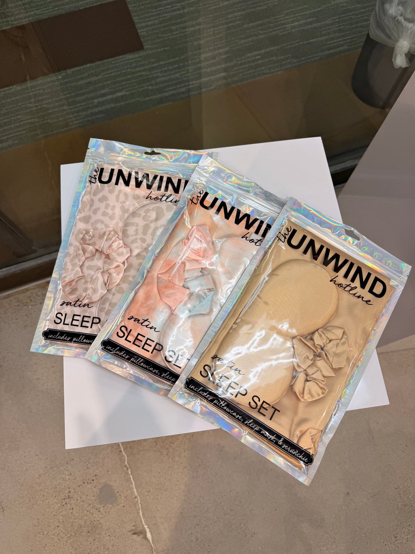 Satin Sleep Sets (Multiple Colors)