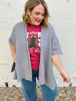 Oversized Knit Cardigan