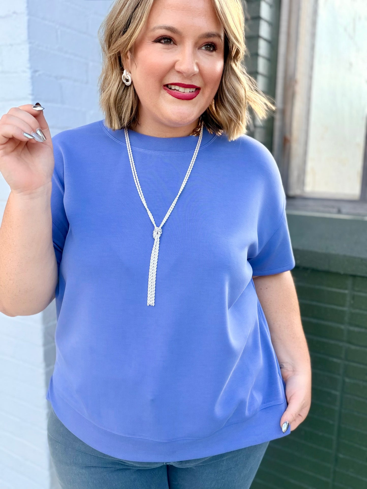 Sophie Top in Light Denim