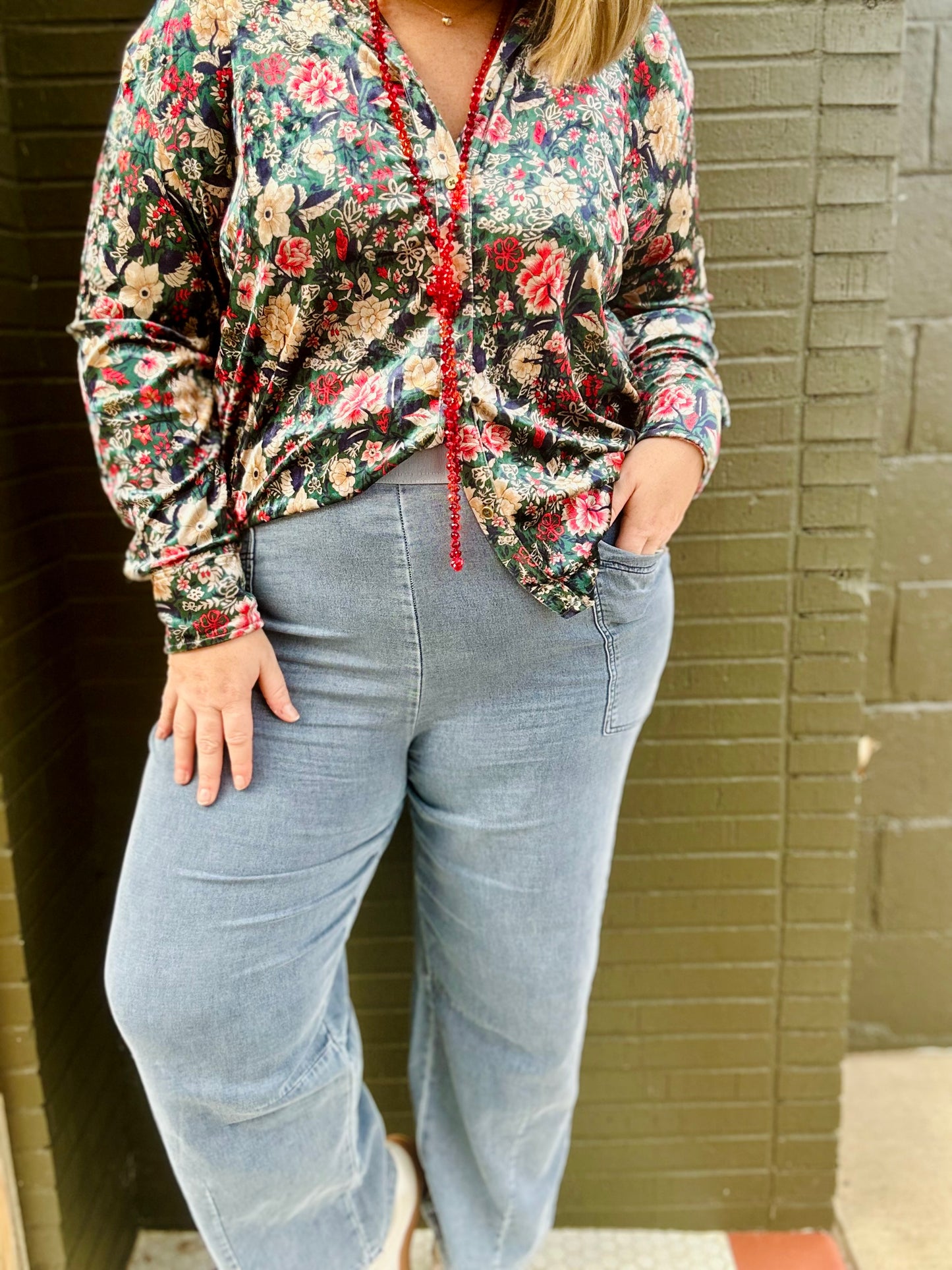 Pull On Stretch Denim