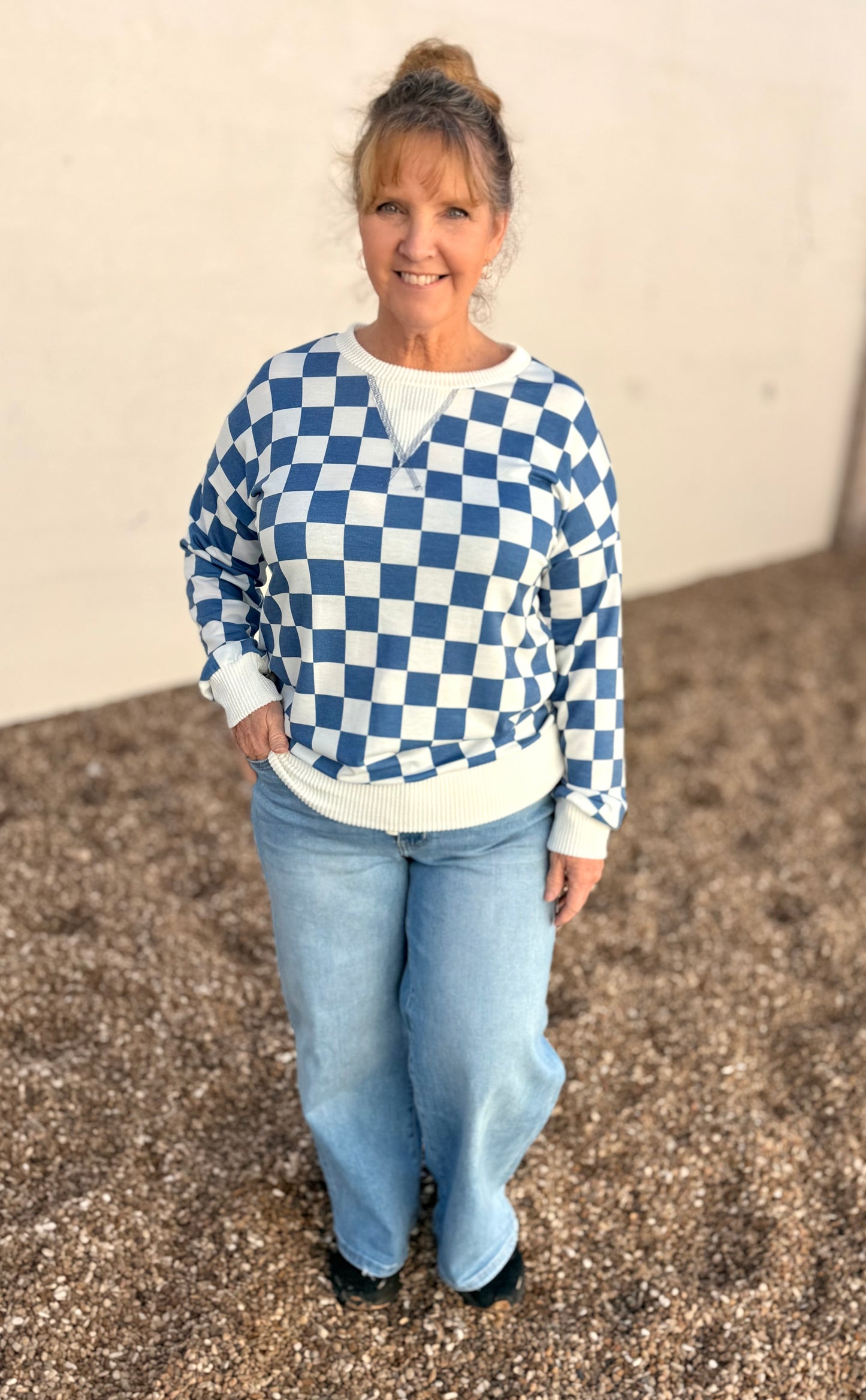 Super High Crop Wide Leg Jeans