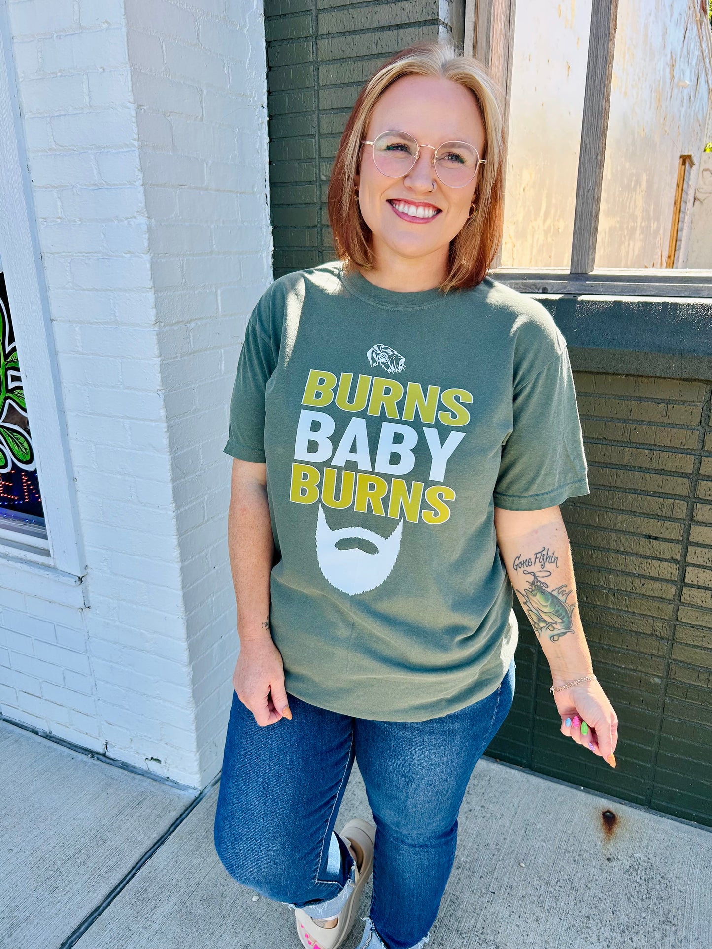Burns Baby Burns on Comfort Color