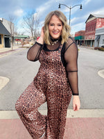 Jessica Leopard Jumpsuit