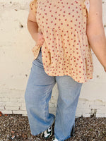 Sara Slit Leg Vervet Jeans