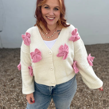 Amy Bow Cardigan