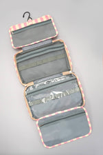 Striped Hanging Toiletry Travel Bag (Multiple Colors)