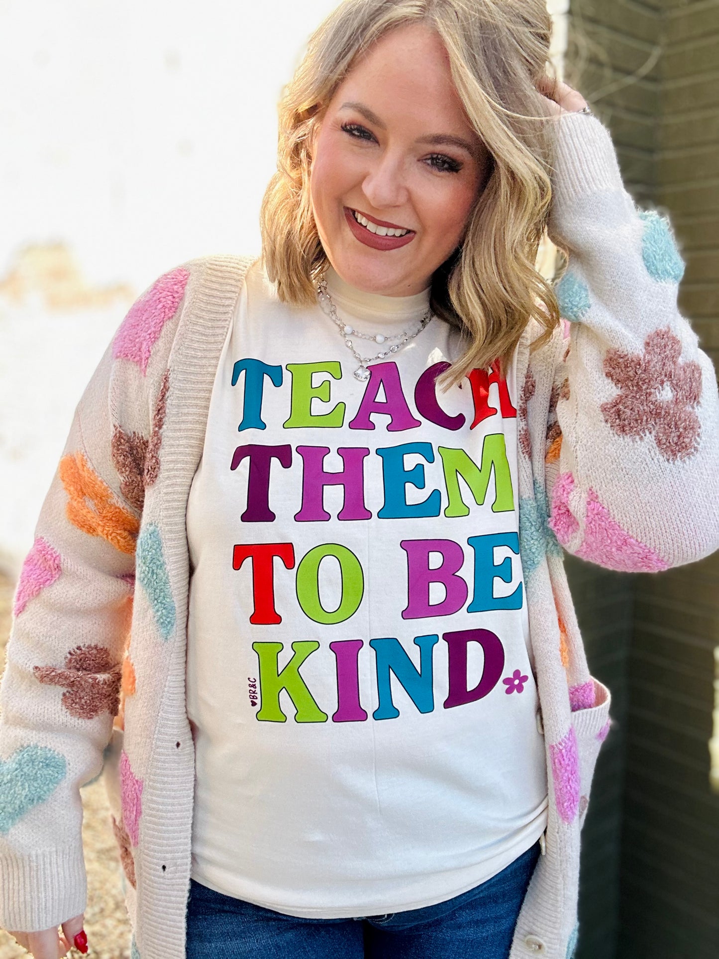 Teach Them To Be Kind Graphic Tee