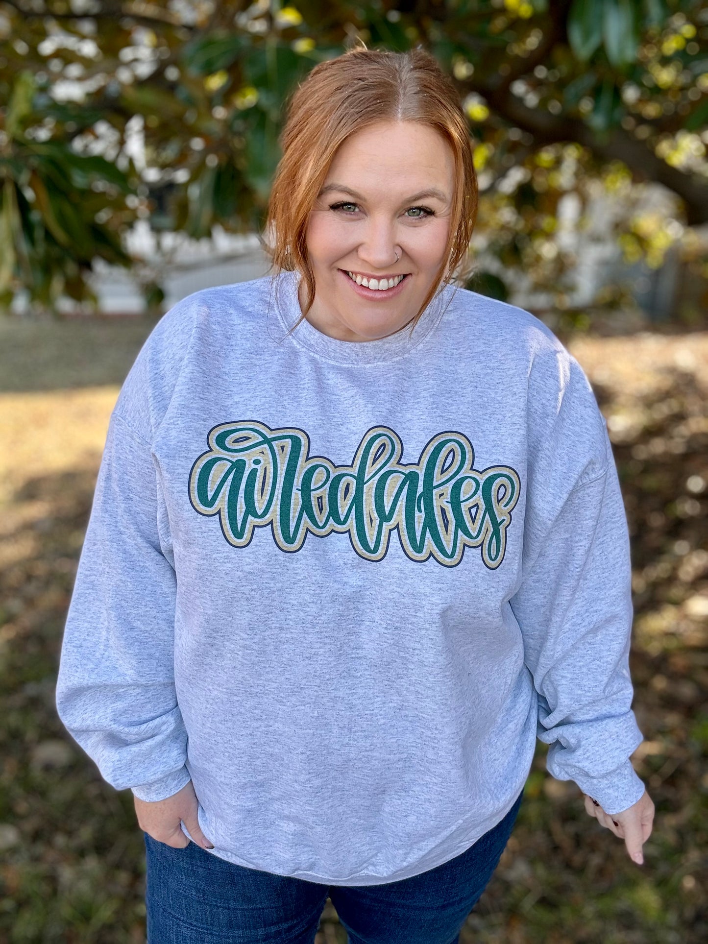 Airedales Script Sweatshirt