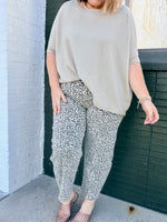 Vervet Animal Print Cargos