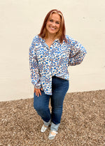 Savannah Animal Print Button Down