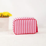 Mindy Curved Stripe Pouch