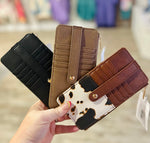 Slim Cardholder Wallet in Black