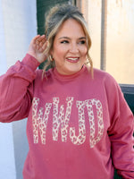 WWJD Leopard Sweatshirt