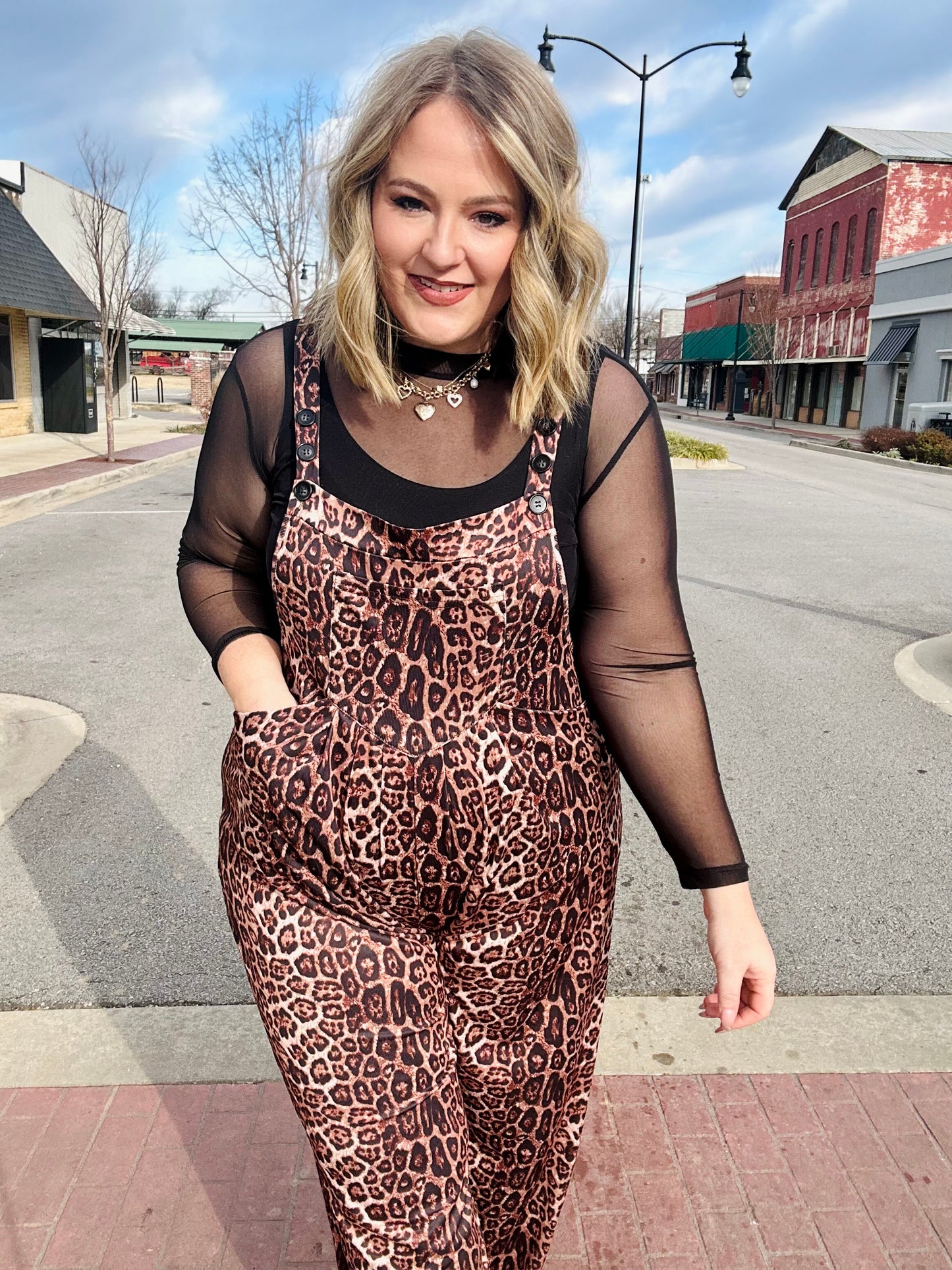 Jessica Leopard Jumpsuit