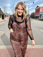 Jessica Leopard Jumpsuit