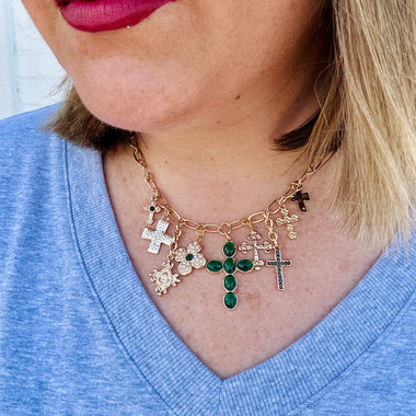 Cross Charm Necklace