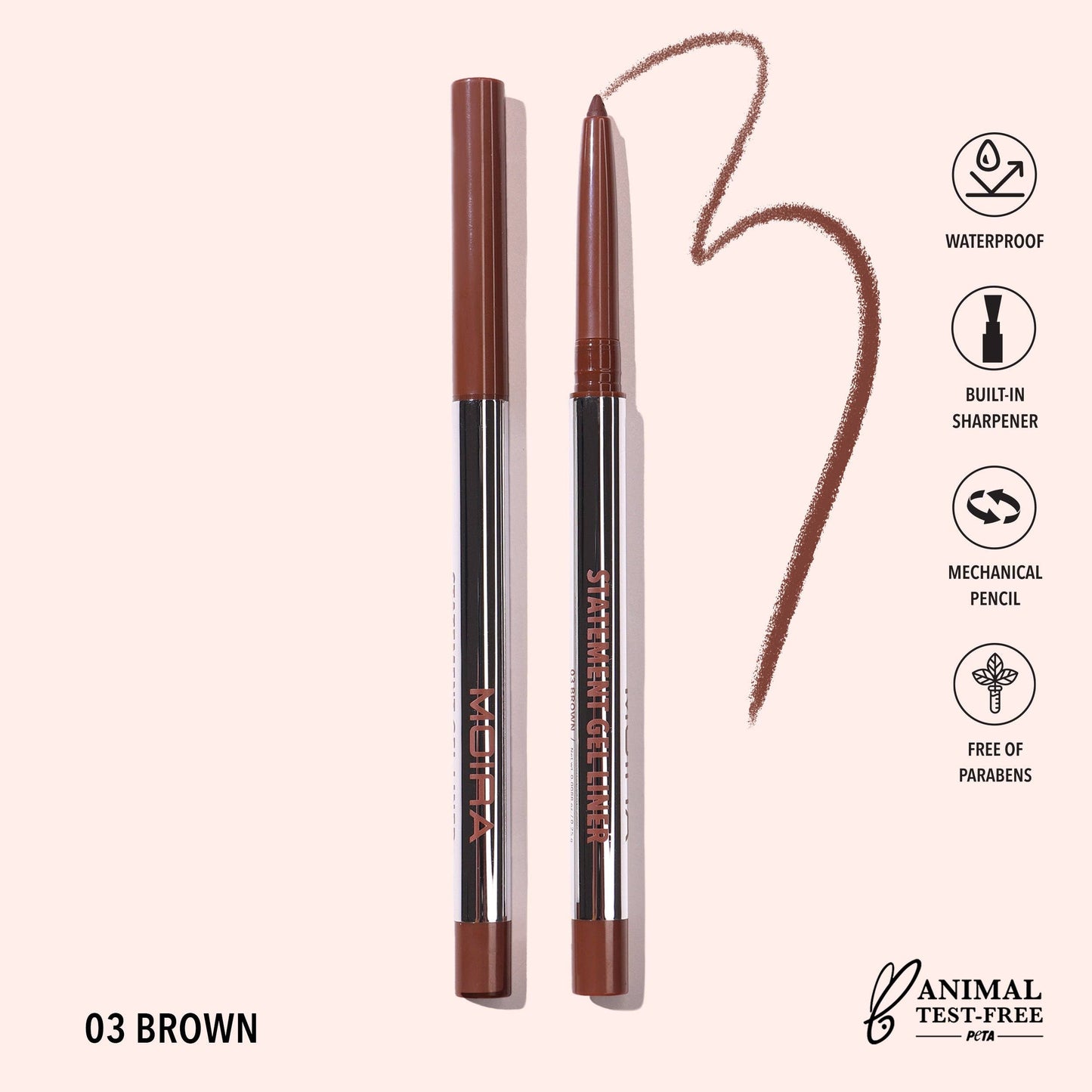 Statement Gel Liner-Brown