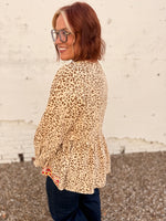 Lana Animal Print Top