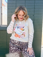 Fall Floral Goose Tee