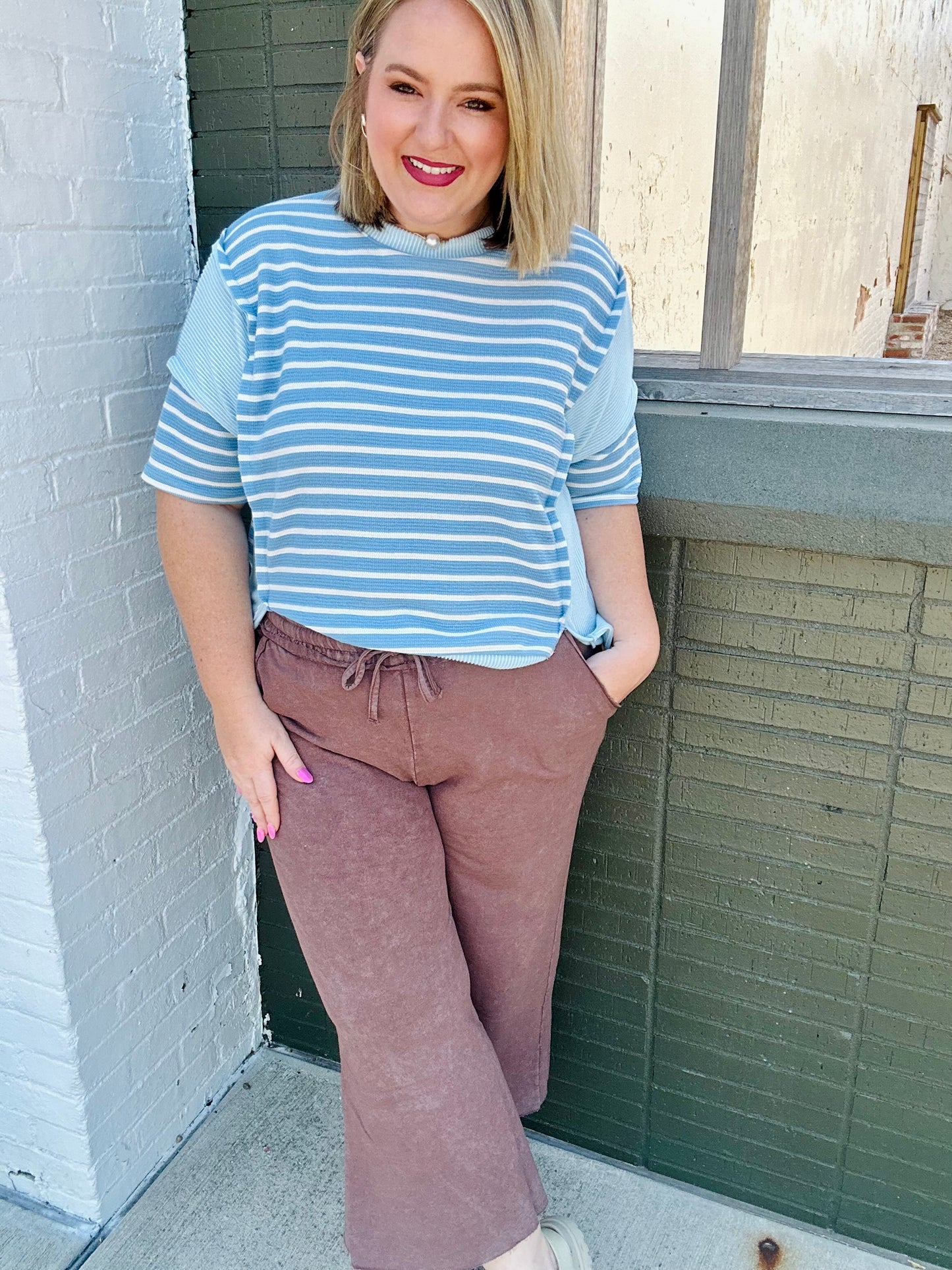 Terri Acid Wash Pants