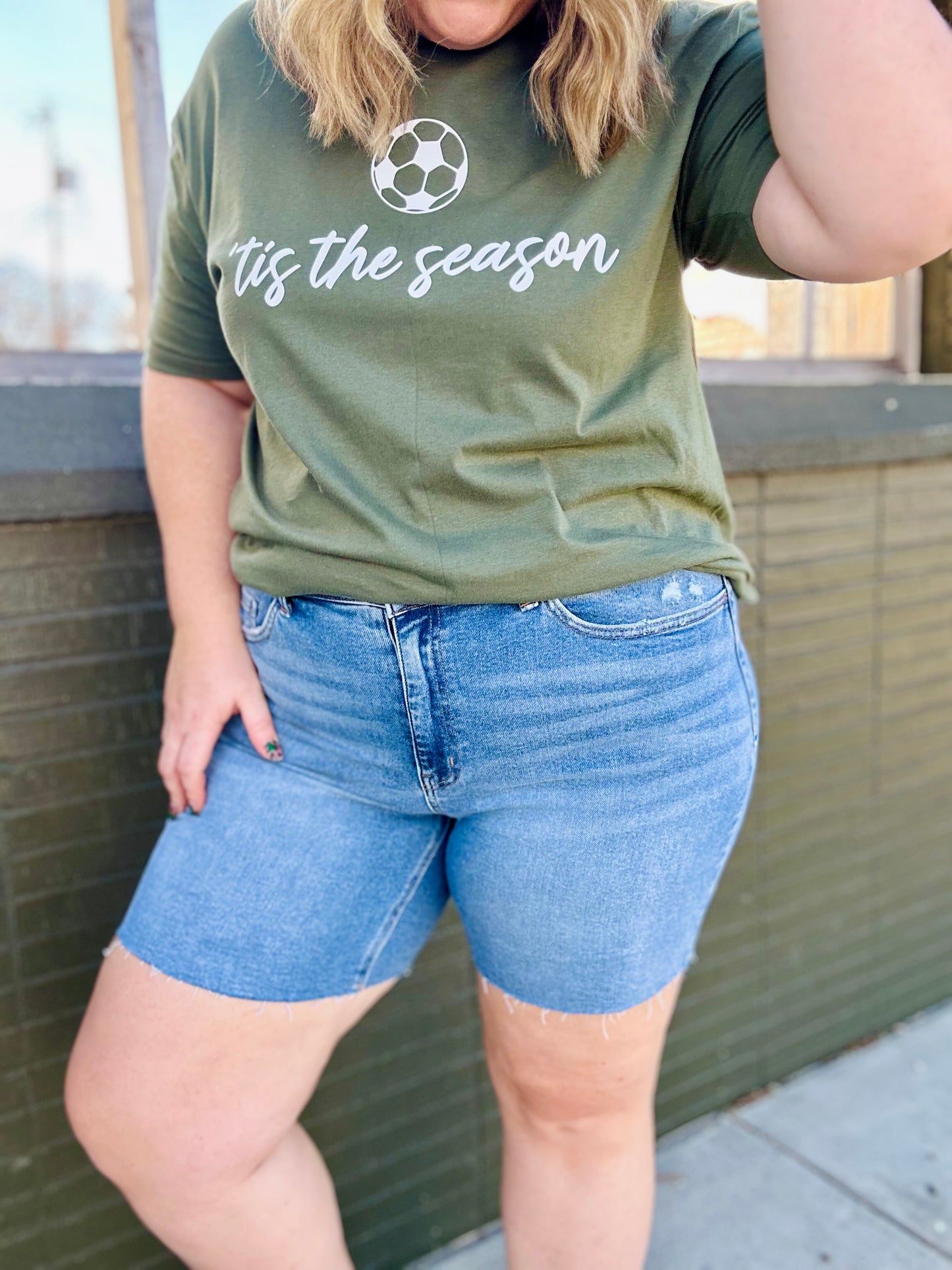 Vervet High Rise Denim Shorts