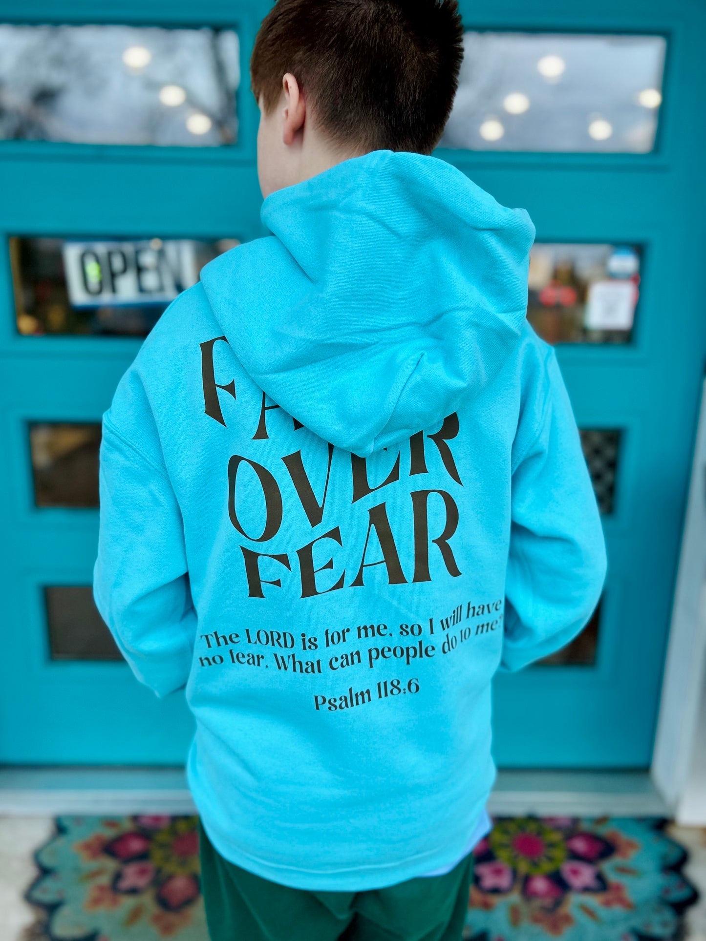 Psalm 118:6 Hoodie (Multiple Styles/Any Color)