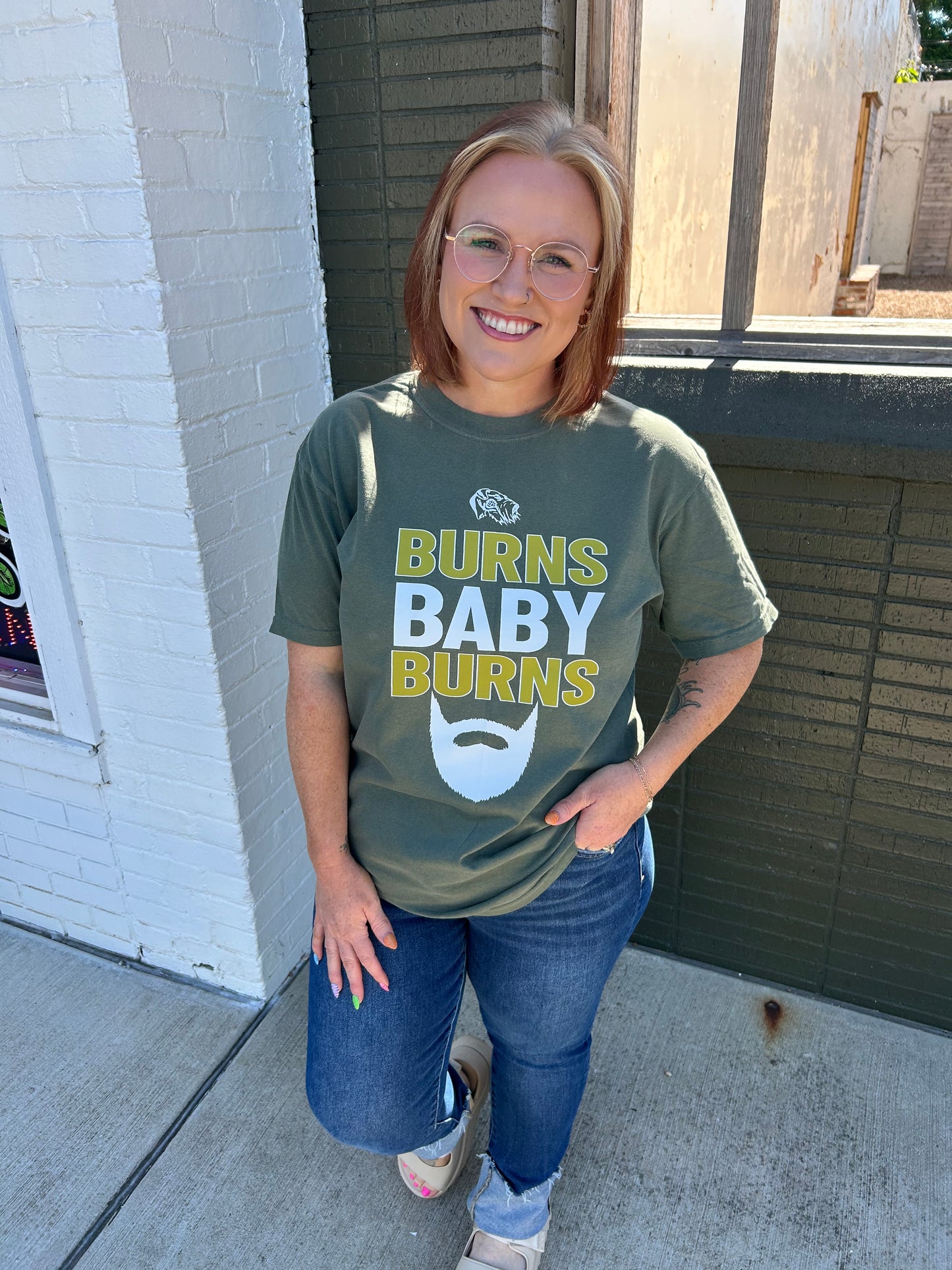 Burns Baby Burns on Comfort Color
