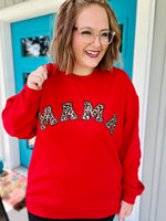 Mama Chenille Patch Sweatshirt (Any color sweatshirt)