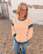 Rachael ColorBlock Striped Top