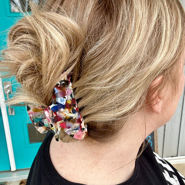 Marbled Claw Clip (Multiple Colors)