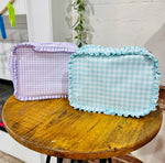 Large Checkered Essentials Bag (Multiple Colors)