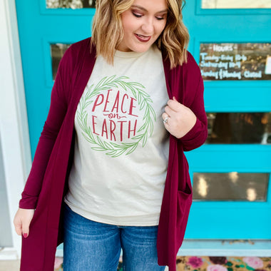 Peace On Earth Graphic Tee