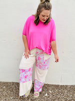 Elizabeth Floral Straight Leg Pants