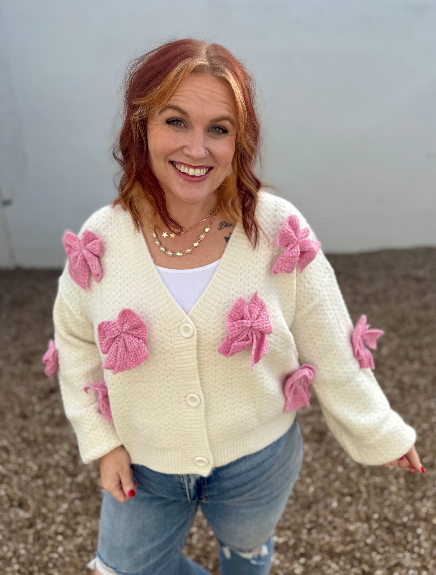 Amy Bow Cardigan