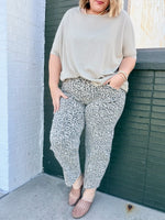 Vervet Animal Print Cargos