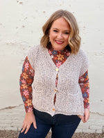 Sandra Button Down Sweater Vest