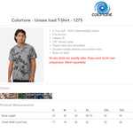 Airedale Script on Bleach Dyed Tee (Customizable!)