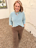 Lindsey Boxy Knit Top