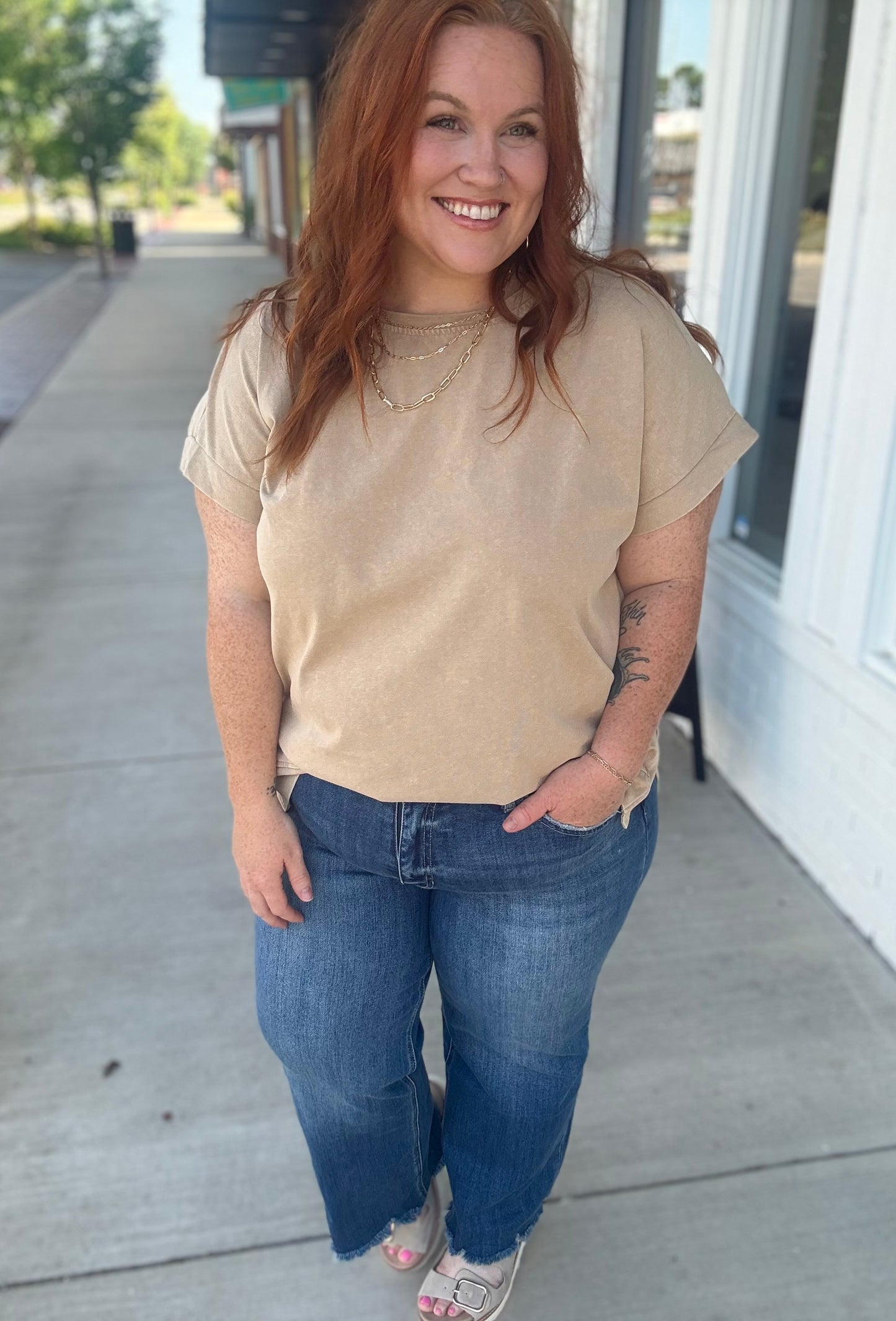 Elizabeth Wide Leg Vervet Jeans