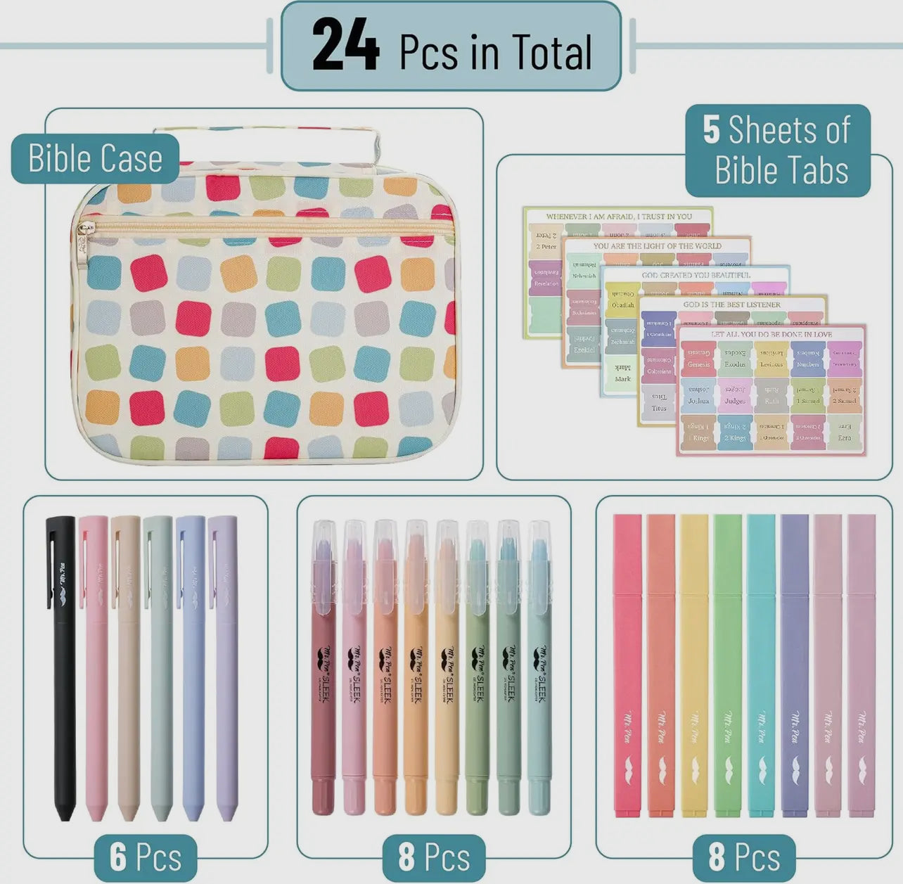 Bible Journaling Kit and Case