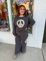 Penny Peace Sign Top