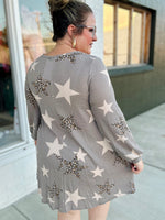 **DOORBUSTER** Andi Star Waffle Knit Dress